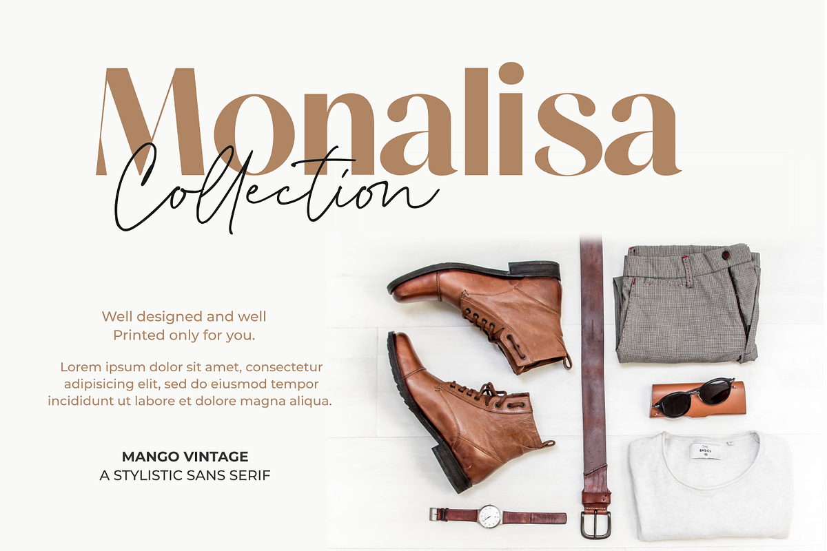 Mango Vintage Free Signature Font, a Sans Serif Font by zeenesia (Photo 8 of 16)