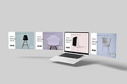 Laptop MacBook Screen Mockup, a Mac Mockup by Pexelyou (Thumbnail 5 of 10)