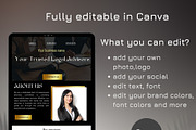 lawyer kanding page Canva, a Landing Page Template by Amiraliya (Thumbnail 8 of 8)