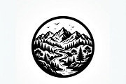 60 Eco Globe Landscape Silhouette, a Technology Illustration by Amazin_art (Thumbnail 16 of 29)
