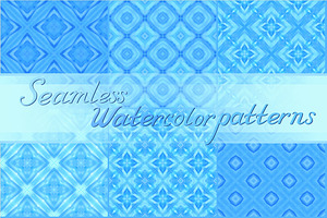 20 blue watercolor textures