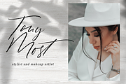 Fast Line Brush Script, a Script Font by Quothron (Thumbnail 2 of 8)