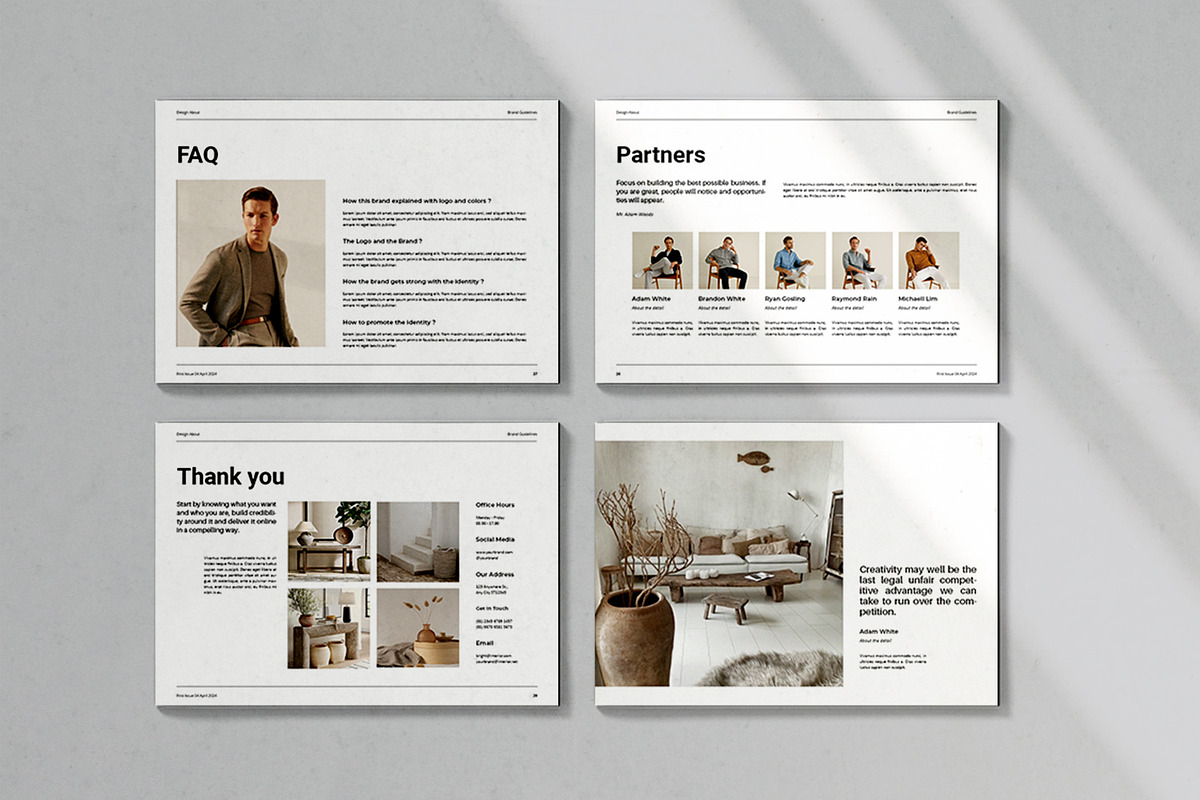NAMA | Brand Guidelines, a Brochure Template by Analogi Studio (Photo 20 of 20)