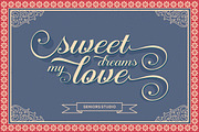 Aaron Script, a Script Font by Seniors (Thumbnail 5 of 5)