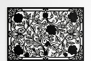 50 Elegant Floral Wall Panel, a Decorative Illustration by Amazin_art (Thumbnail 15 of 27)