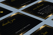 Black Gold Wedding Invitation Suite, an Invitation Template by Elegrad Design Agency (Thumbnail 7 of 9)