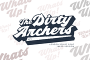 London Script || Retro Bold Font, a Script Font by Rochart (Thumbnail 8 of 12)