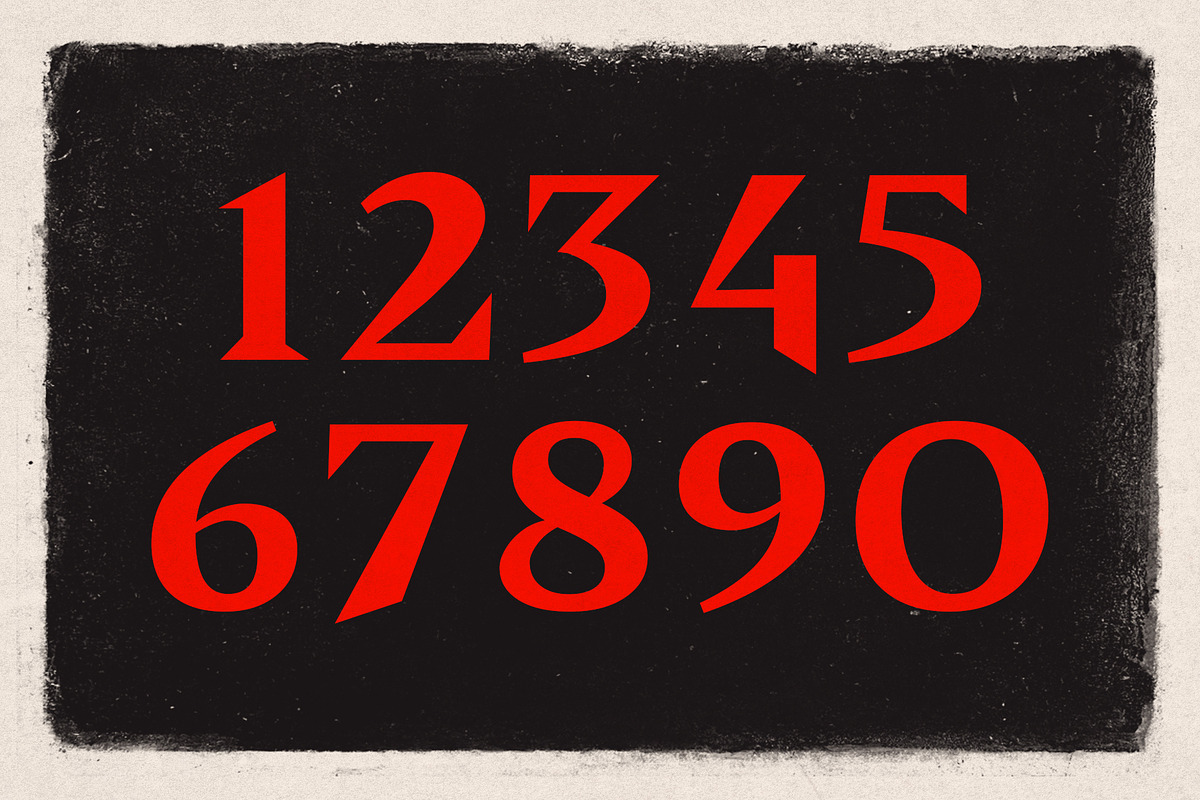 Fright Night - Sharp Horror Font, a Serif Font by HipFonts (Photo 7 of 9)