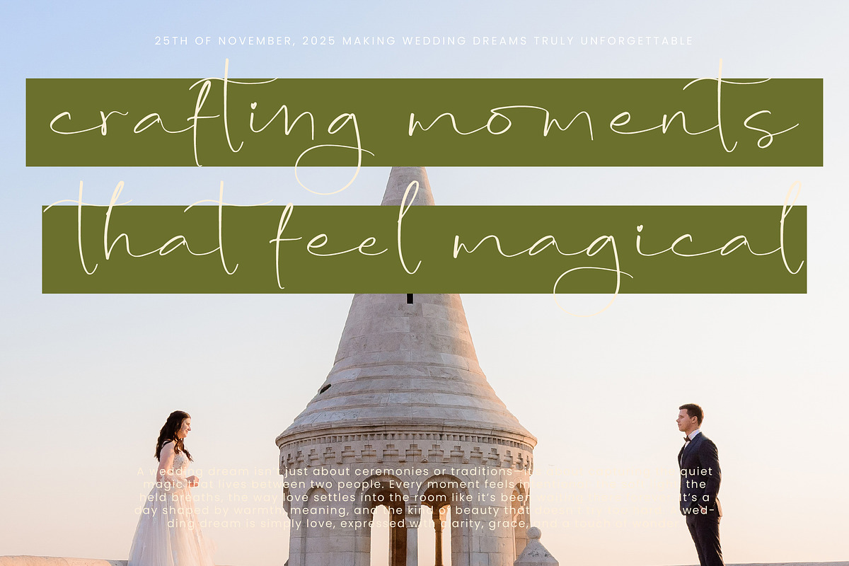 Radiant Oracle, a Script Font by Integritype Studio (Photo 8 of 15)