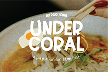 Undercoral -Playful Handwritten Font