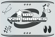 Y2K Shapes – 100 Pieces, an Icon by Dirtybarn (Thumbnail 1 of 4)
