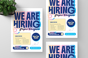 Job Hiring Graphic Designer Flyer, a Flyer Template by Annora Studio (Thumbnail 4 of 6)
