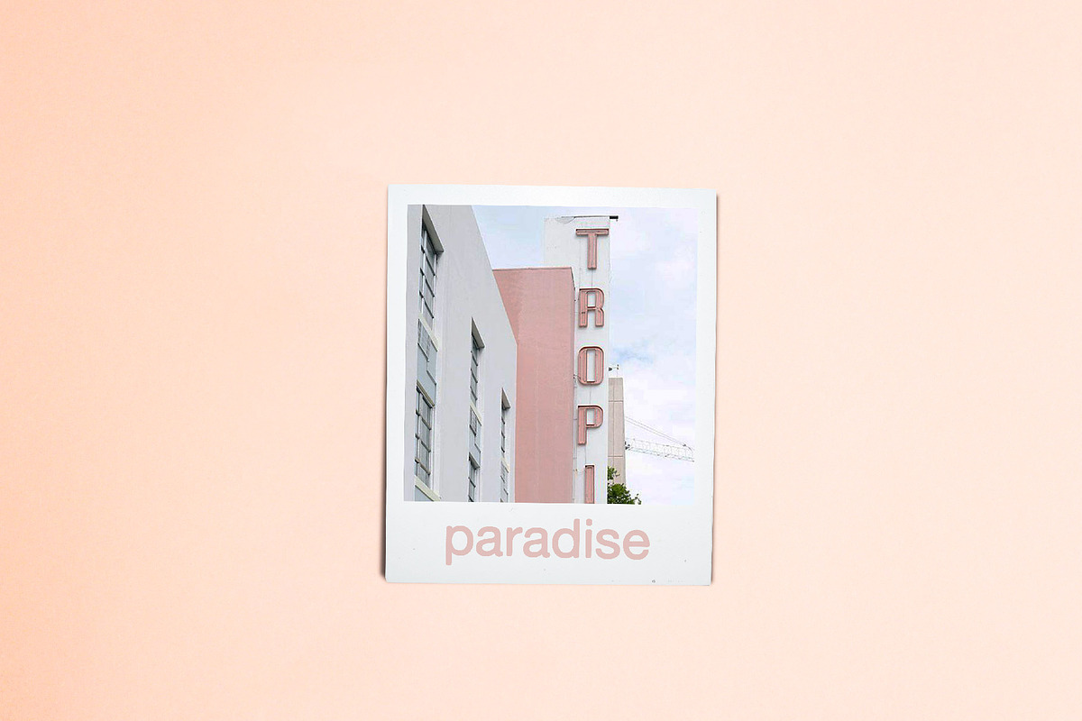 Simple Vintage Photo MockupPSD, a Mockup by Tropical Type (Photo 6 of 6)