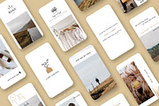 Instagram Post & Stories. Florals, a Social Media Template by Mint Air Studio (Thumbnail 5 of 9)