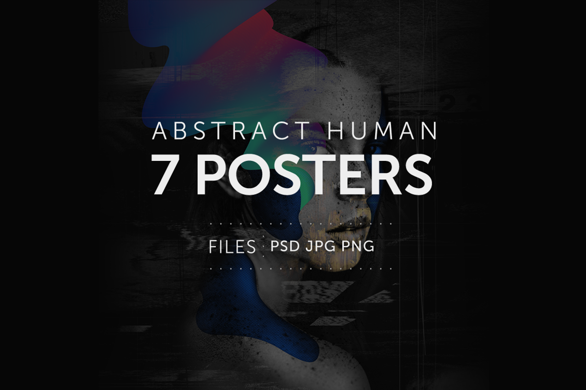 Human~7 Abstract Posters, a Texture Graphic by picnictubesworld (Photo 1 of 8)