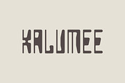 Xalumee -Logo Typeface, a Sans Serif Font by 3ab2ou (Thumbnail 2 of 3)