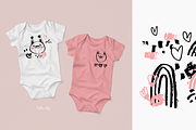 Forest animals. Clipart & patterns, an Animal Illustration by tata_ota (Thumbnail 5 of 11)