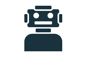 Robot showing artificial, a Technology Illustration by Aimagenarium@gmail.com
