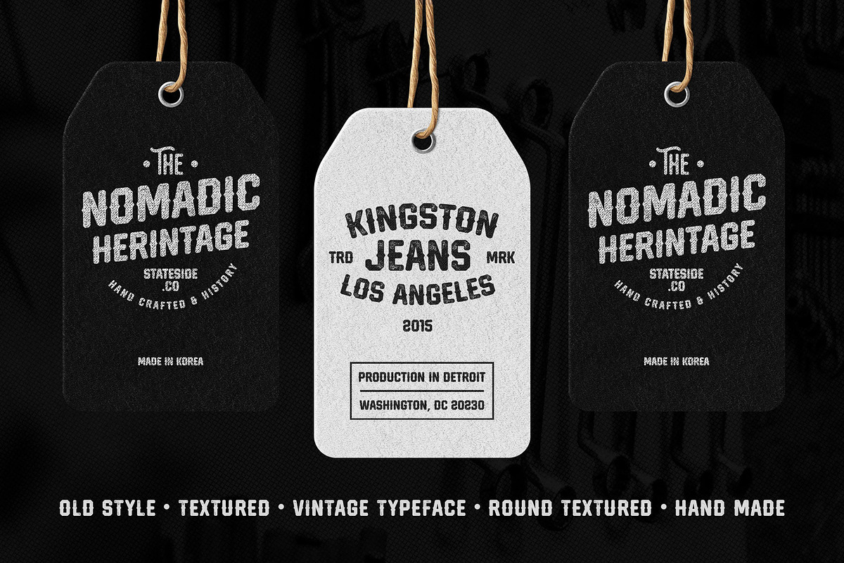 Hardcore Hipsta, a Sans Serif Font by Arterfak Project (Photo 7 of 12)