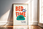 Bedroom Poster Wall Art Prints, an Object Graphic by digitalsbydepi (Thumbnail 7 of 8)