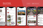 Maos - News & Media Mobile App, an App Template by trabaskriya (Thumbnail 1 of 5)