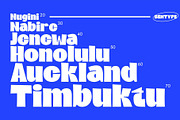 Oksi Moksi - Extra Bold Font, a Sans Serif Font by Bentype Studio (Thumbnail 6 of 8)