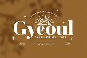 Gyeoul Elegant Serif Font Typeface, a Serif Font by Graphicxell (Thumbnail 1 of 10)