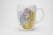 Antique Greek Sculpture Line Art, an Illustration by ViktoriArt (Thumbnail 8 of 10)