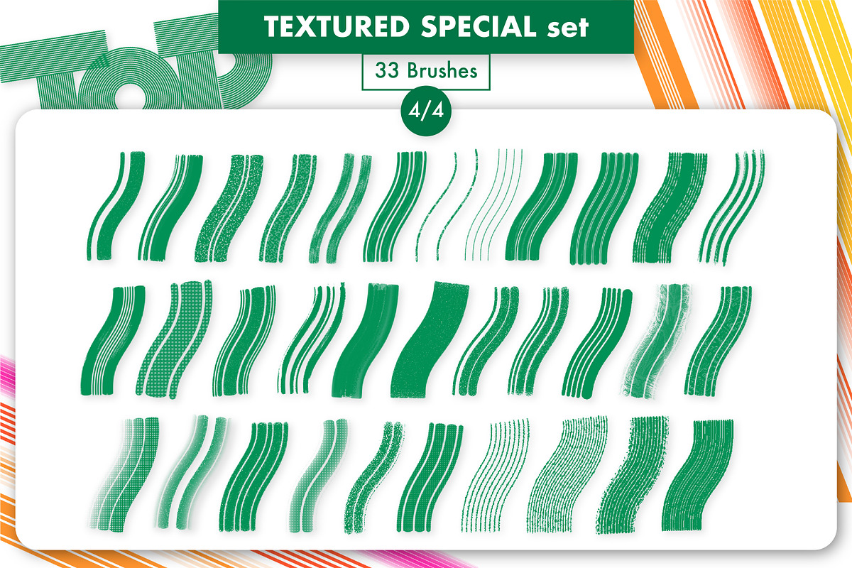 XXL MULTI LINE Brush set, a Brush Add-On by Magnatype (Photo 6 of 7)