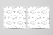 Cats, 9 seamless patterns!, a Pattern Graphic by redcollegiya design (Thumbnail 7 of 7)
