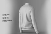 3D Mens Bomber Jacket Apparel Cloth, an Object 3D Model by 3D Resource (Thumbnail 4 of 6)