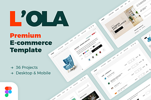 L'OLA - Figma E-Commerce Template