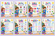 Capital Letters & Punctuation Book, a Stationery Template by Mustafiz (Thumbnail 3 of 4)