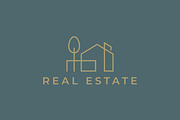 Real Estate Minimalist Logo, a Branding & Logo Template by Signatoro (Thumbnail 1 of 2)