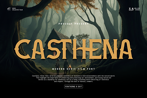 Casthena - Modern Serif Film Font