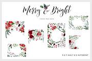 Merry & Bright Watercolor Botanicals, an Illustration by studioequinox (Thumbnail 8 of 10)
