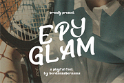 Epyglam Playful Font, a Handwritten Font by Berdansabersama (Thumbnail 1 of 8)