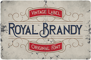 Royal Brandy Typeface