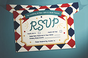Playful Wedding Invitation Suite, a Flyer Template by The Good Store (Thumbnail 3 of 4)