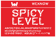 freezer font, a Font by weknow (Thumbnail 3 of 5)