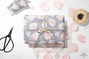 Winter garden | Watercolor patterns, a Pattern Graphic by Tanya Vollar (Thumbnail 3 of 9)