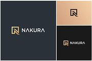 Letter N Luxury Square Logo, a Branding & Logo Template by ika trisiana (Thumbnail 1 of 2)