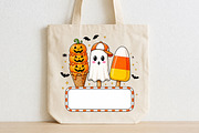 Personalized Kids Halloween Name PNG, a Seasonal Illustration by CraftArtStudio (Thumbnail 2 of 4)