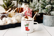 Christmas watercolor clipart set, a Decorative Illustration by Color Hugs Art (Thumbnail 11 of 12)