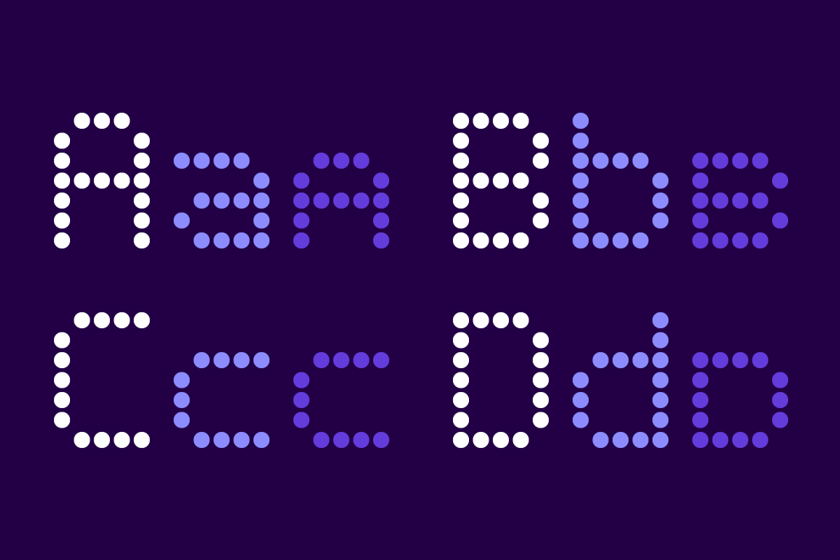 Led Font Family preview 4