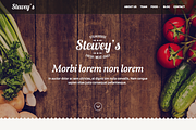 Stewey's - best for bar & restaurant, a WordPress Template by bozekmichal (Thumbnail 1 of 4)