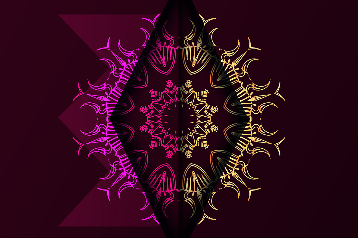 Mandala Circular Pattern Vector Pack, a Background Graphic by NJ Himel (Photo 23 of 95)