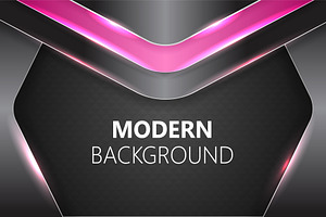 Modern Black And Purple Background