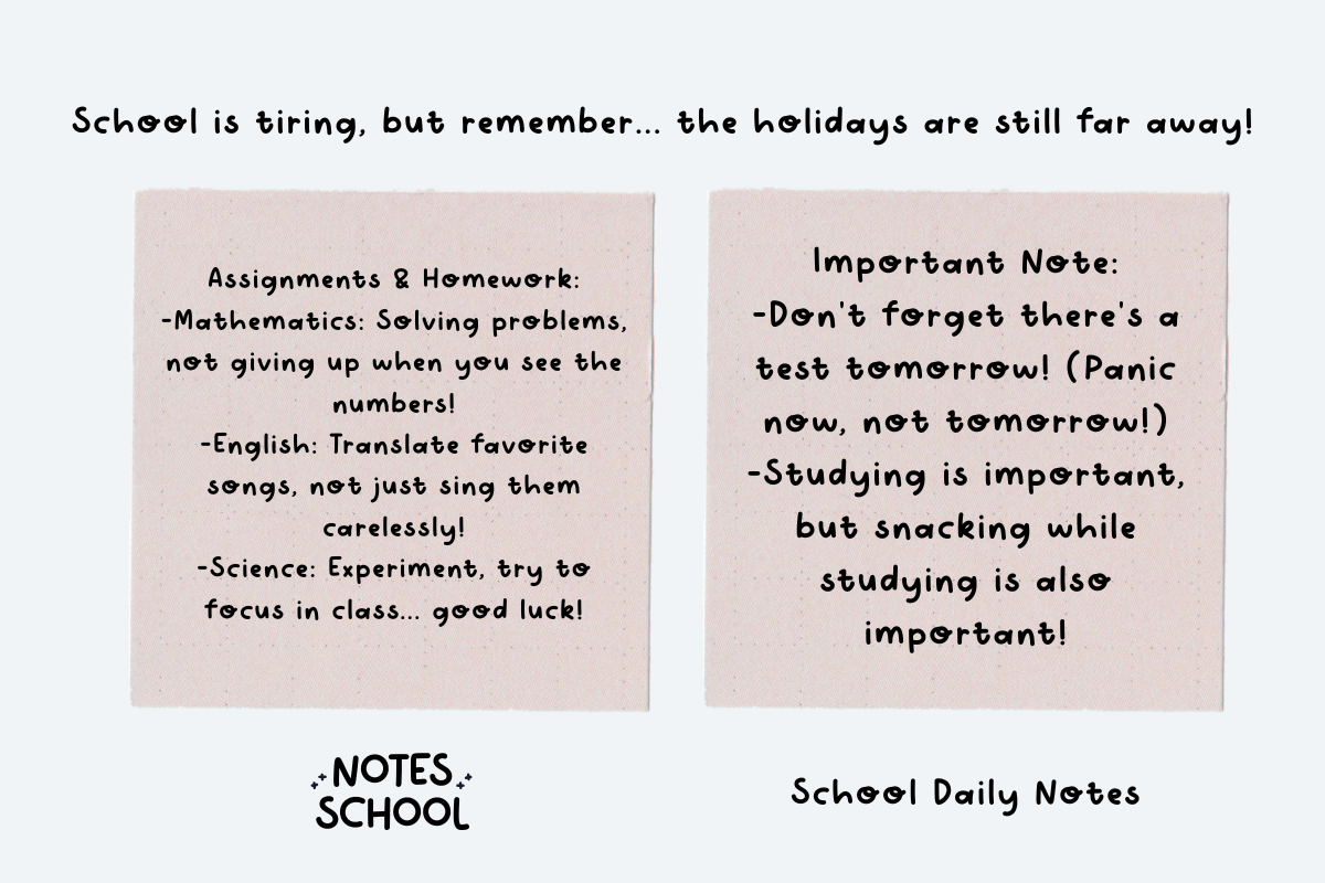 Notes School - Cute Handwritten Font, a Handwritten Font by SaktiAvellin (Photo 7 of 8)