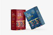 Tea Box Packaging Mockup Set, a Cups & Container Mockup by Deeplab (Thumbnail 15 of 22)